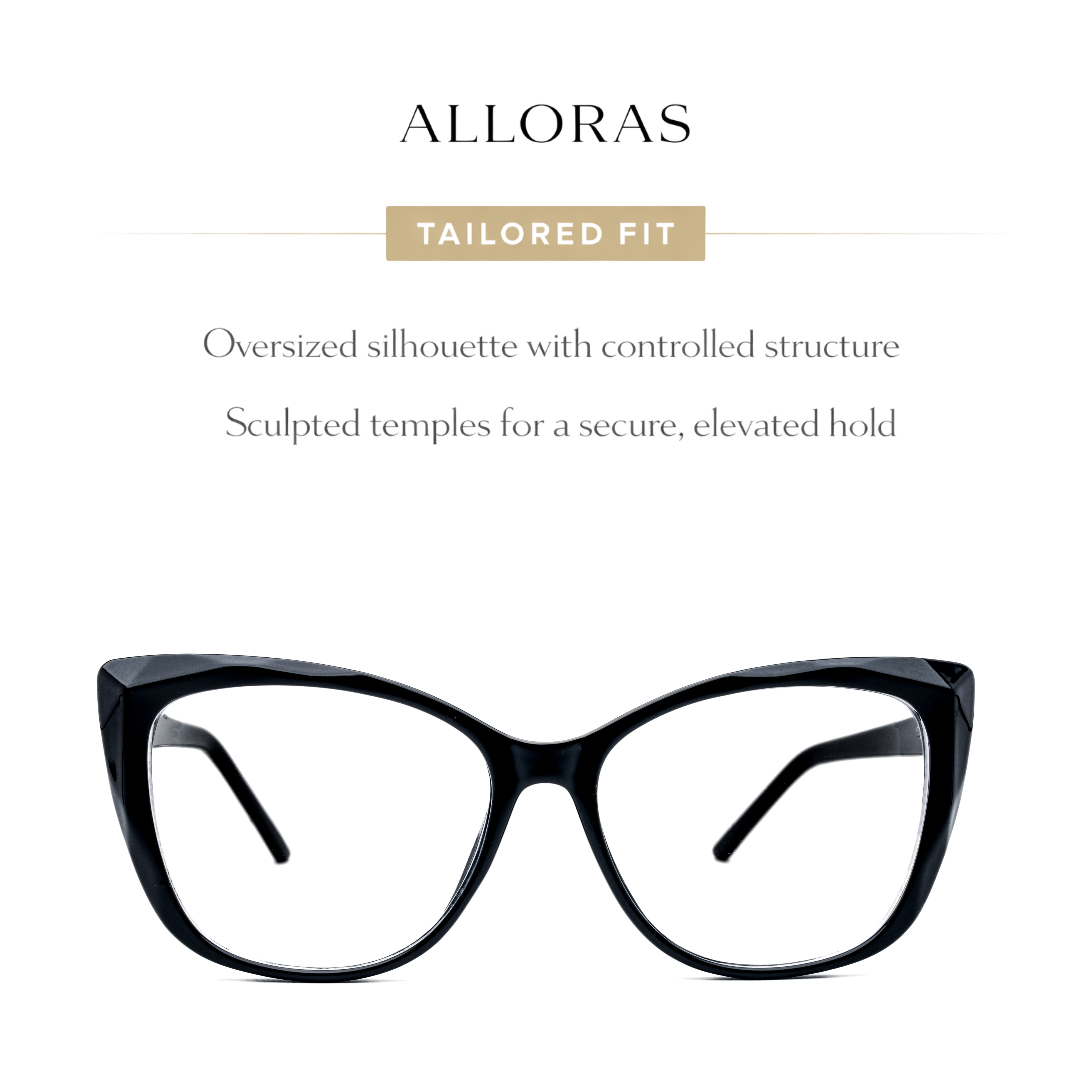 LadyBoss Alloras fit guide #frame color_black
