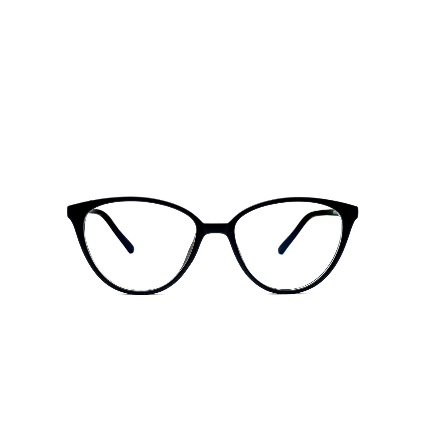 LadyBoss Bombshells eyeglasses in Black, front view