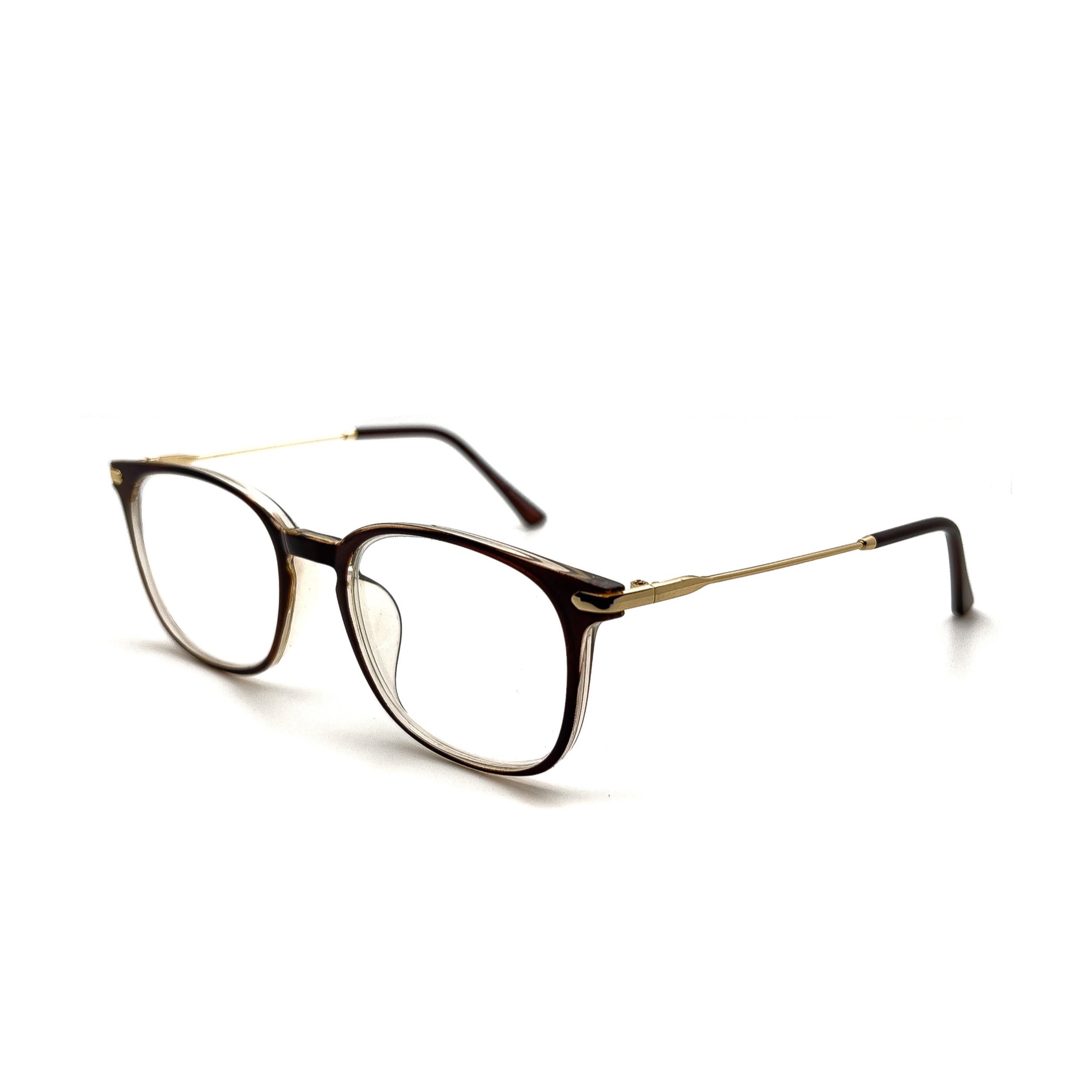 LadyBoss Classics eyeglasses in Dark Rose, angled view #frame color_dark rose