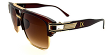 Load image into Gallery viewer, LUXURIANT™ SUNGLASSES - CAPITALS (Burgundy) - LadyBoss Glasses
