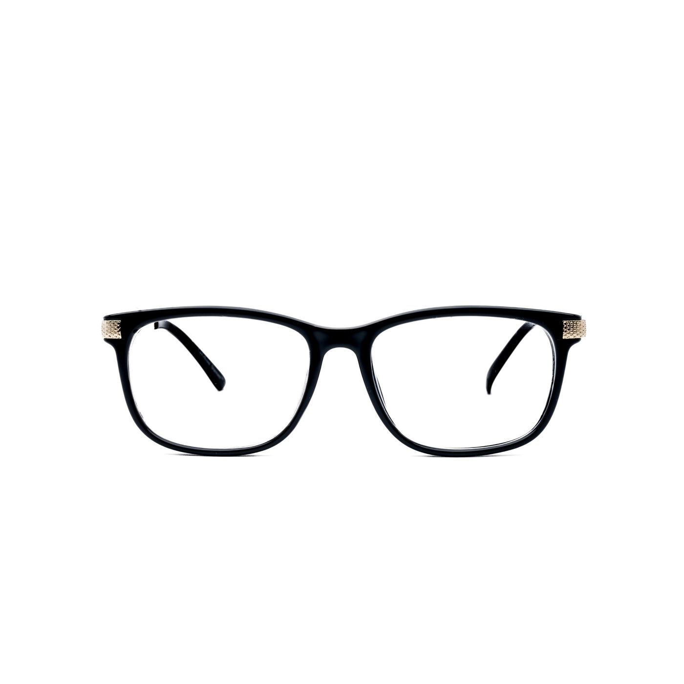 LadyBoss Dimensions eyeglasses in Black, front view