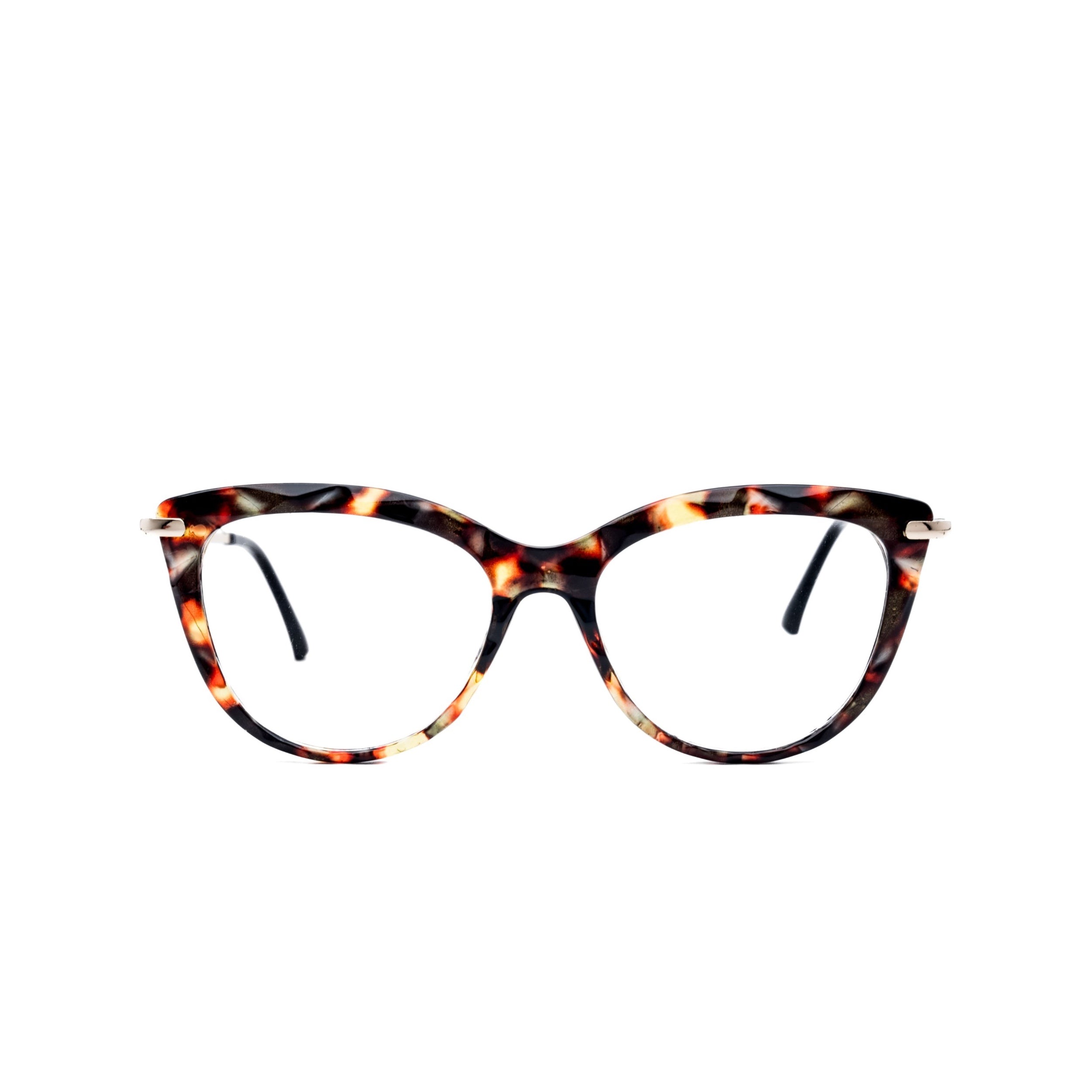 LadyBoss Magniques eyeglasses in Tortoise, front view #frame color_tortoise