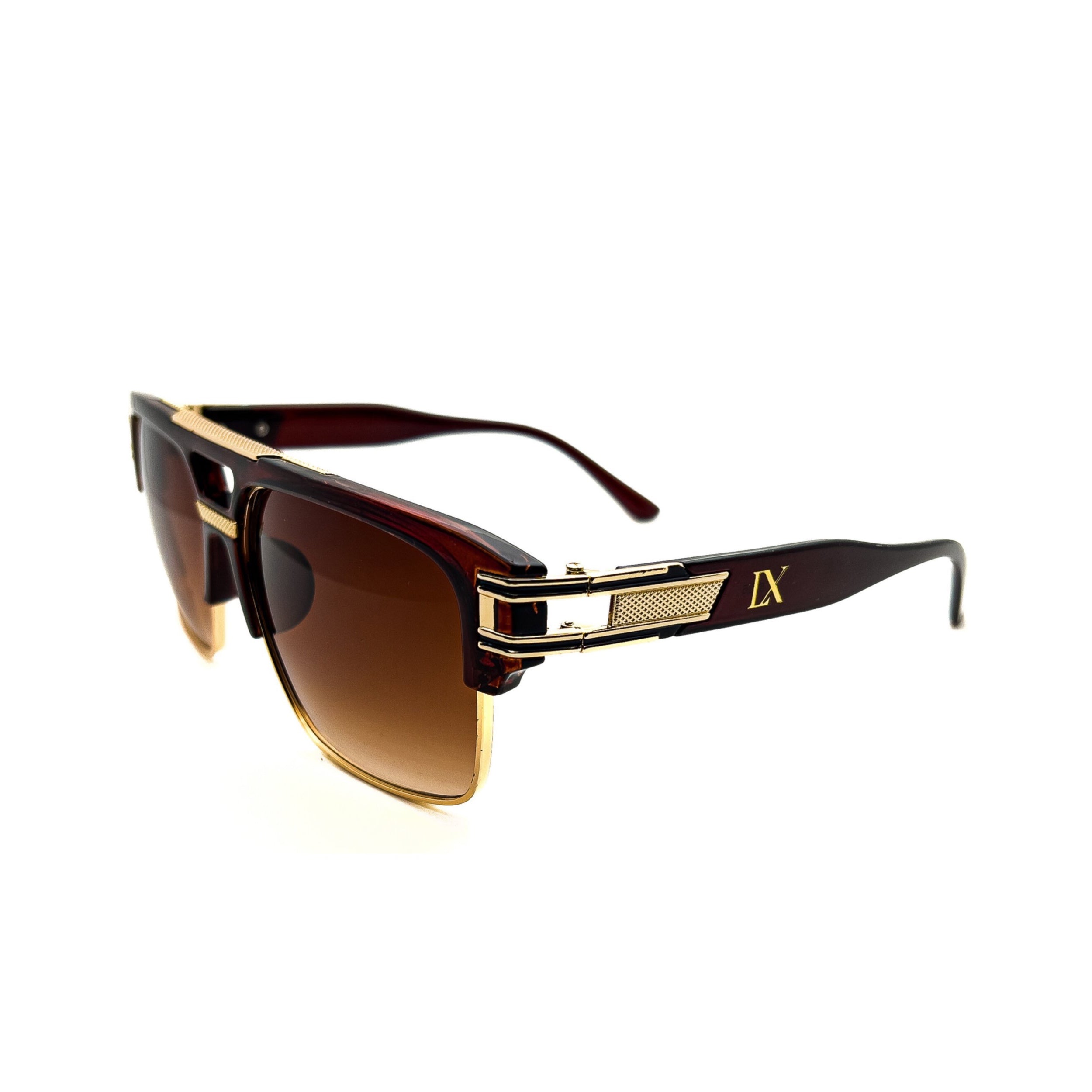 LadyBoss Capitals sunglasses in Burgundy, wide angled view #frame color_burgundy