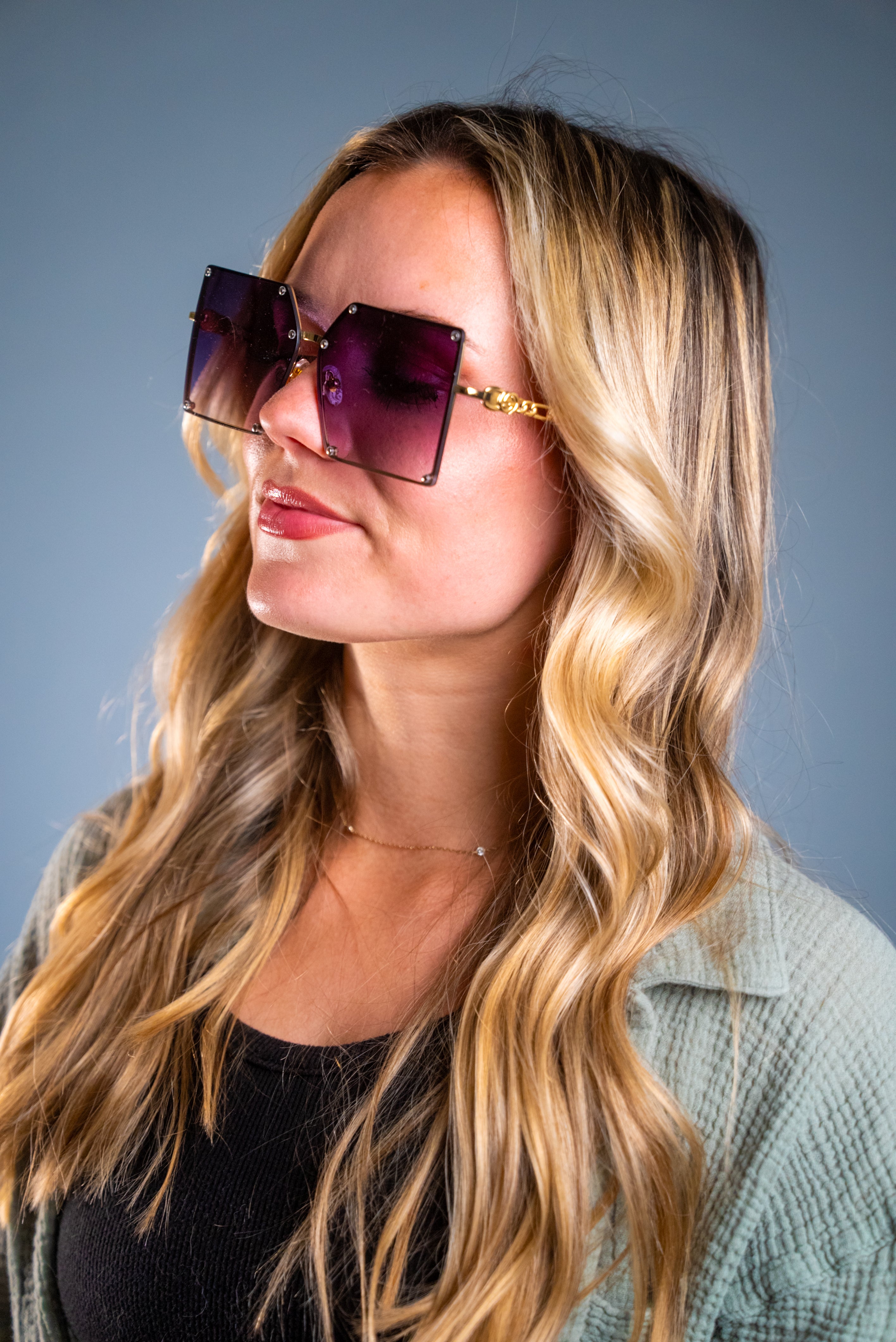 LADYBOSS SUNGLASSES - ELEVATIONS (Violet) - LadyBoss Glasses