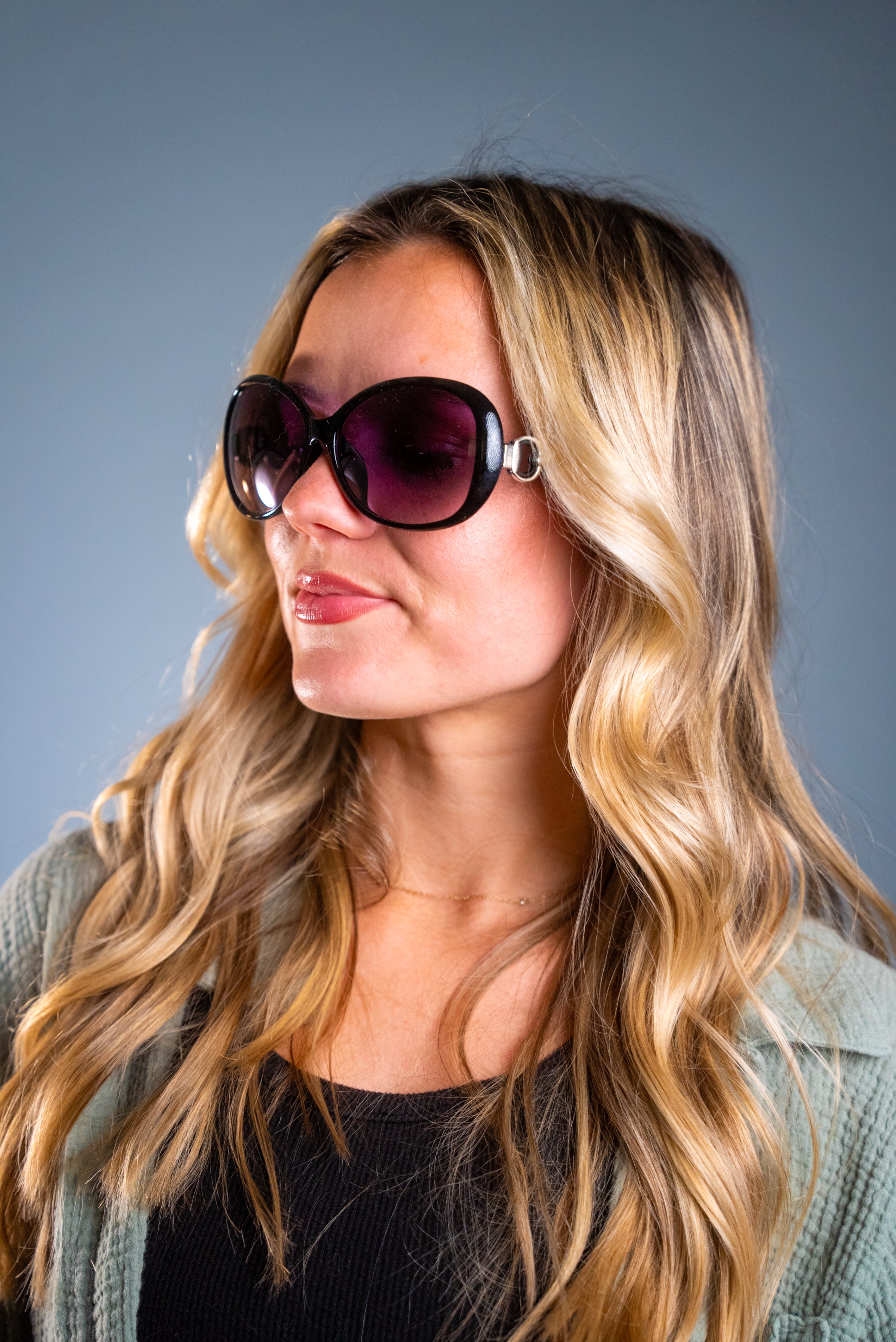 LADYBOSS SUNGLASSES - SPECTACLES (Black) - LadyBoss Glasses