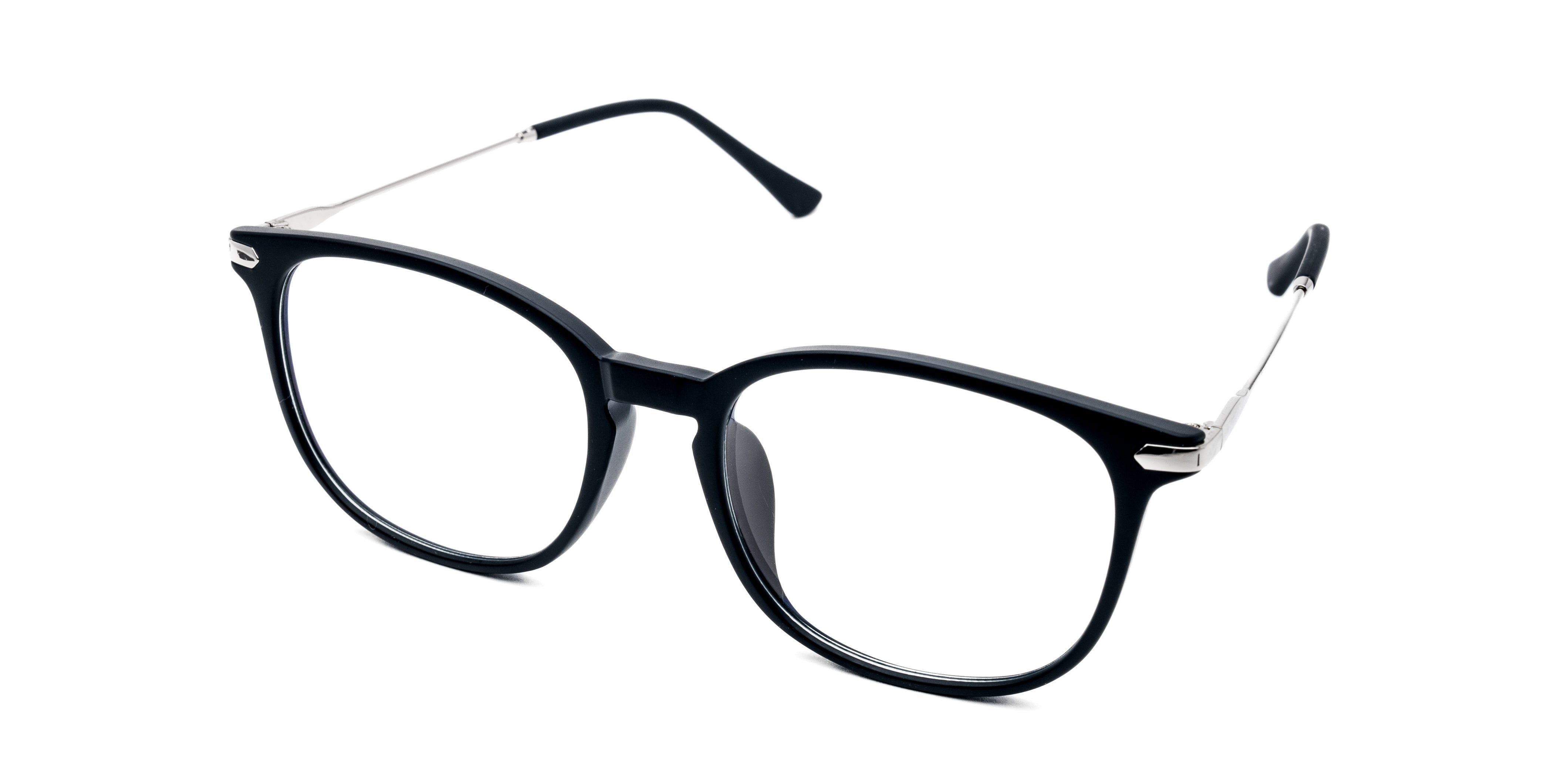#frame color_matte black & silver metal