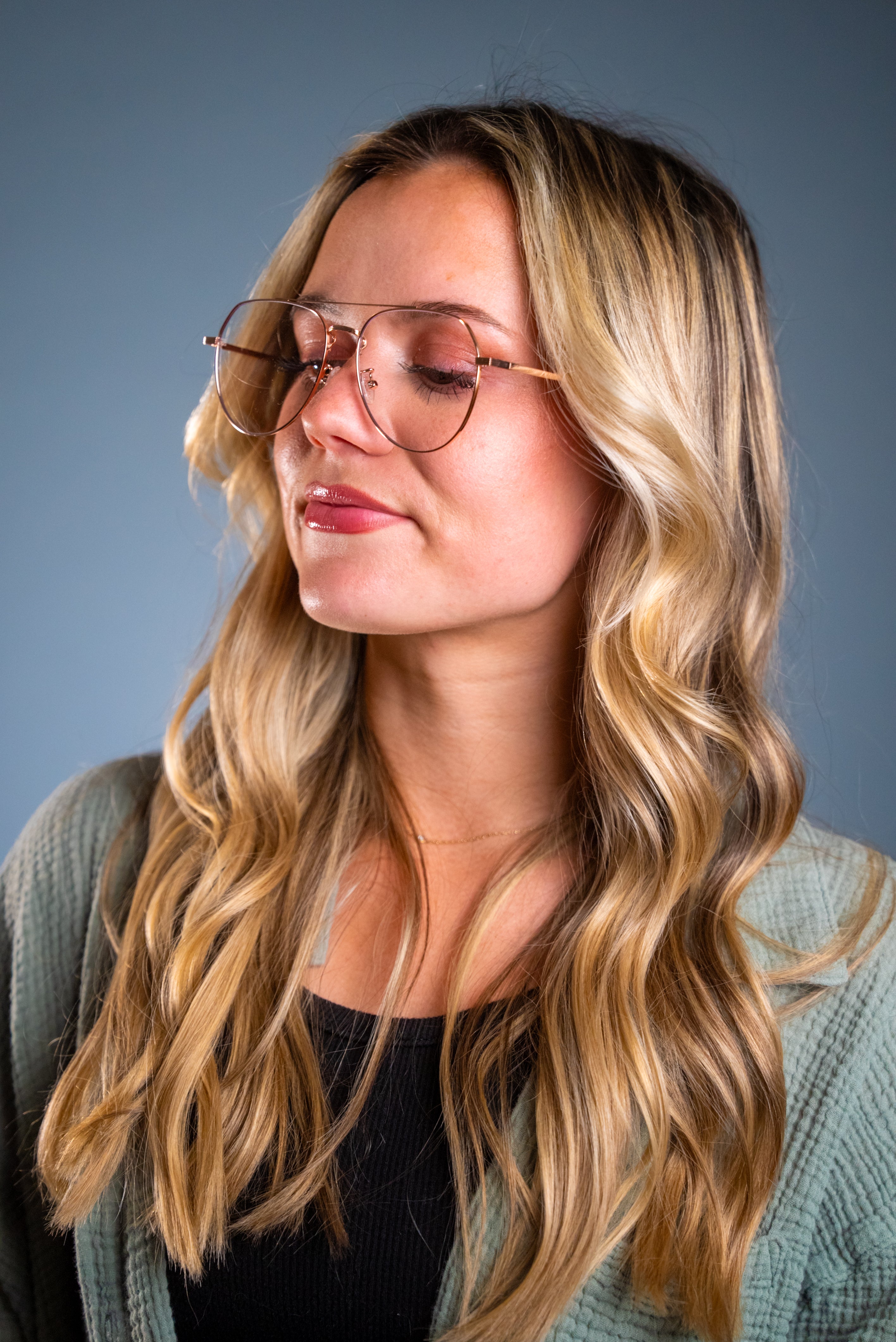 LADYBOSS EVOCATIVES - Gold - LadyBoss Glasses