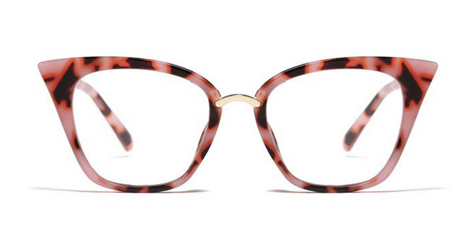 LadyBoss™ Ethereals (Pink Leopard) | Blue Light Glasses for Women