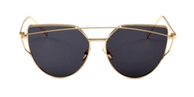 Load image into Gallery viewer, LADYBOSS SUNGLASSES - GOLDENS (Black &amp; Gold) - LadyBoss Glasses
