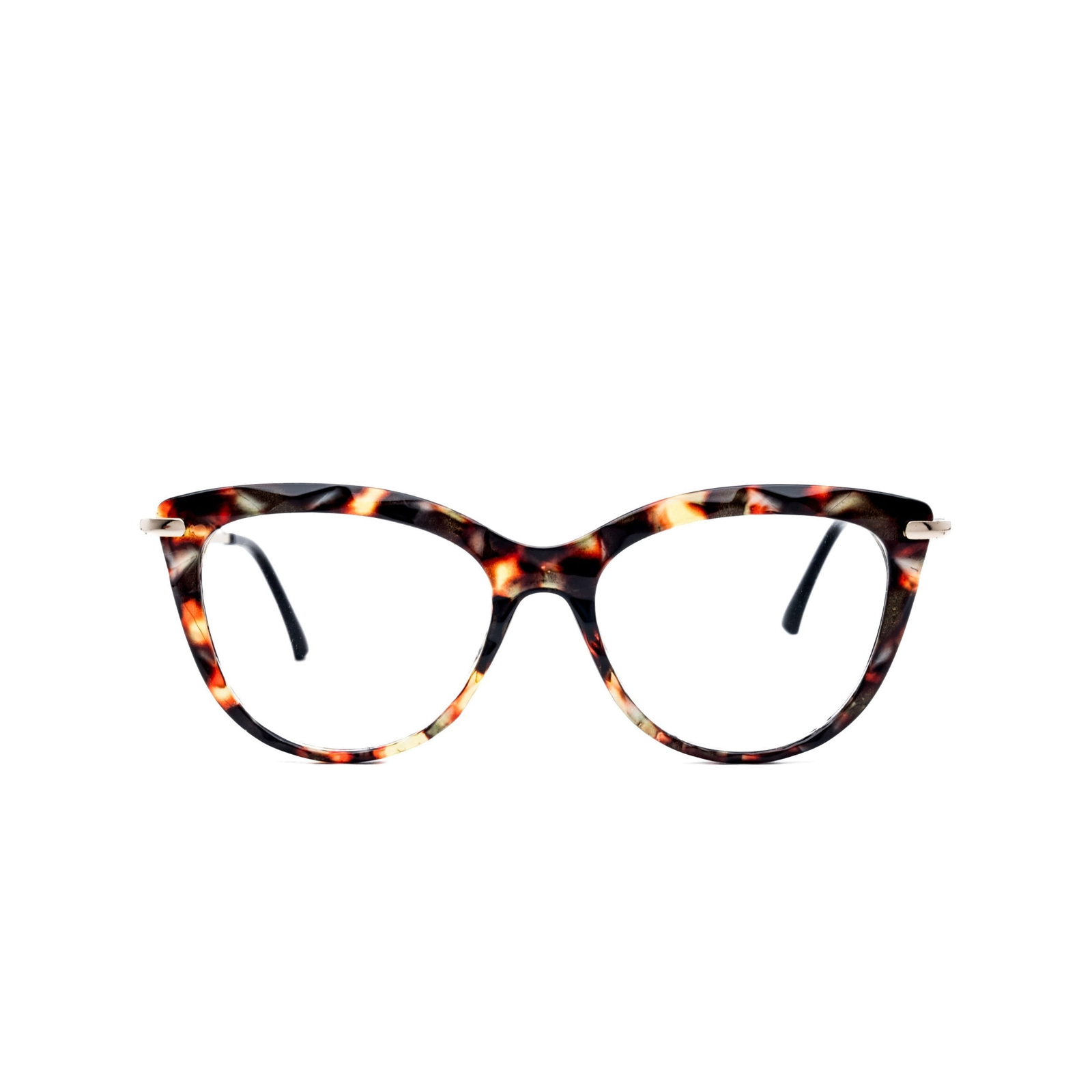 LadyBoss Magniques eyeglasses in Tortoise, front view #frame color_tortoise