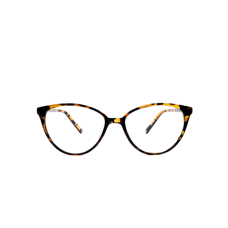 LadyBoss Bombshells eyeglasses in Leopard, front view