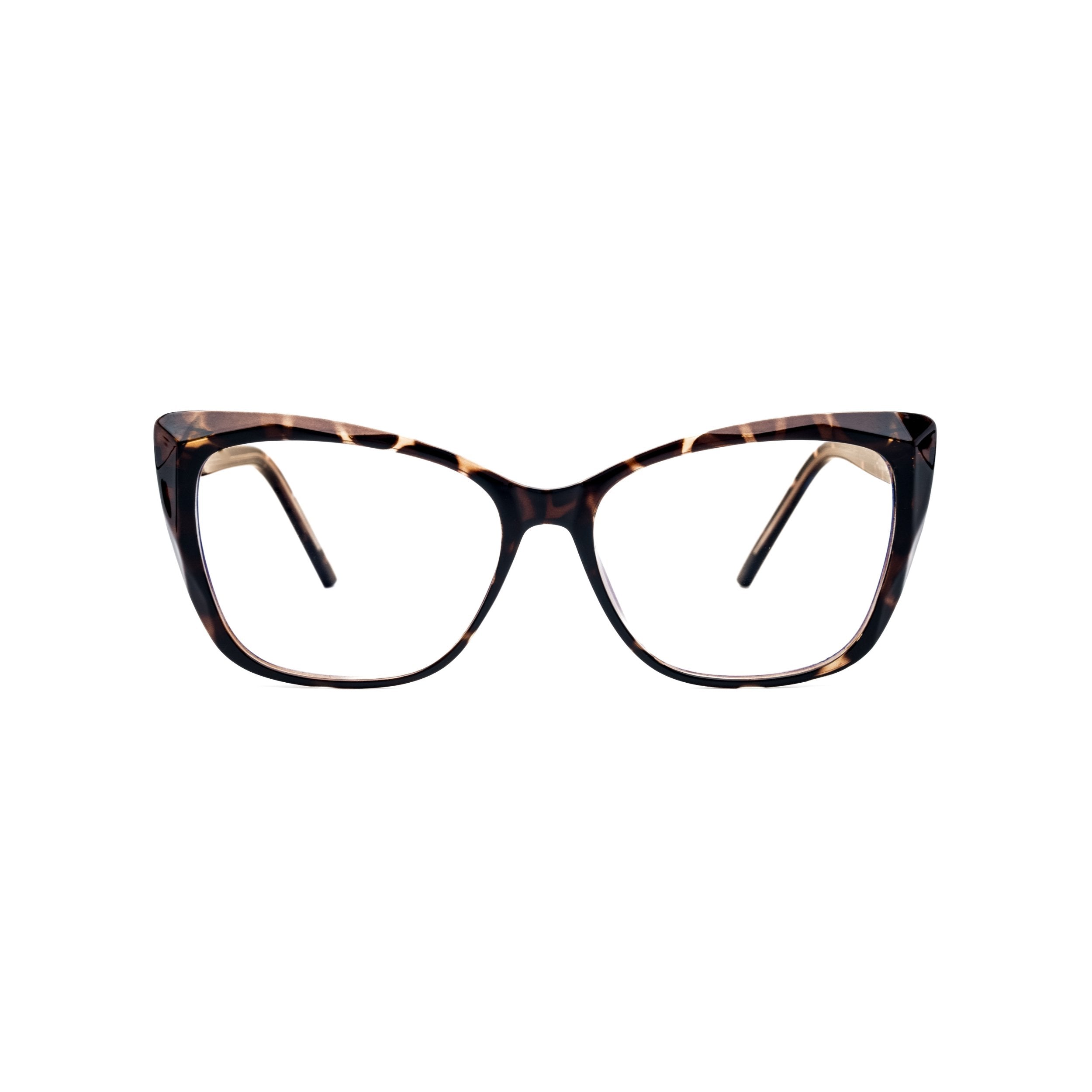 LadyBoss Alloras eyeglasses in Tortoise, front view #frame color_tortoise