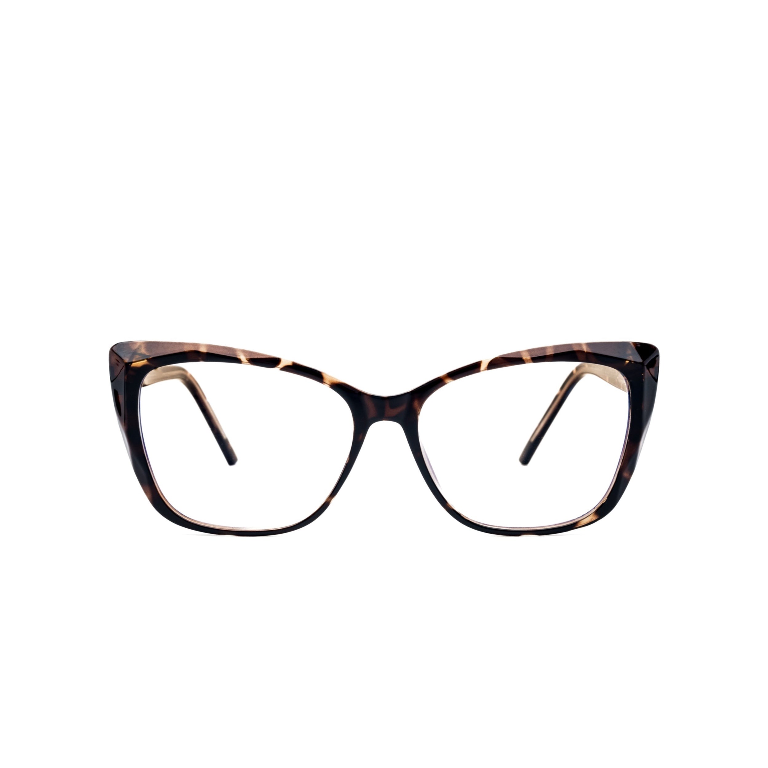 LadyBoss Alloras eyeglasses in Tortoise, front view #frame color_tortoise