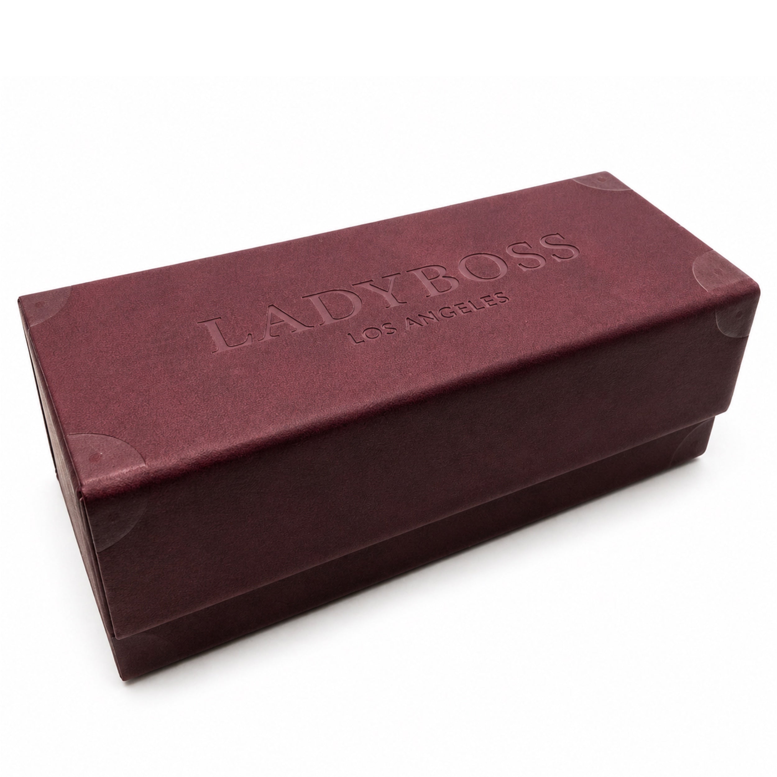 LadyBoss Luxe Kit eyewear case and cleaning set