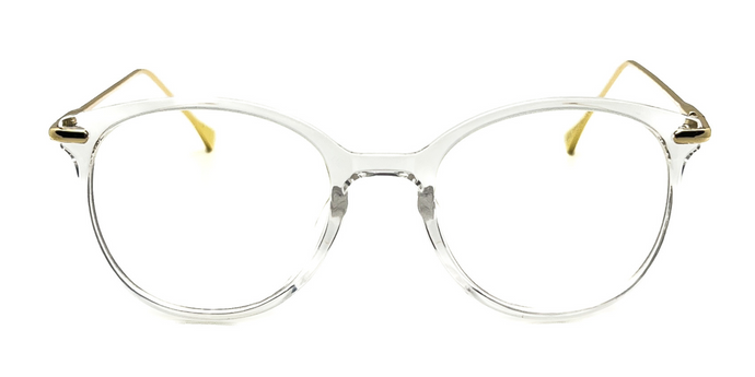 LADYBOSS ICONS - Clear & Gold - LadyBoss Glasses