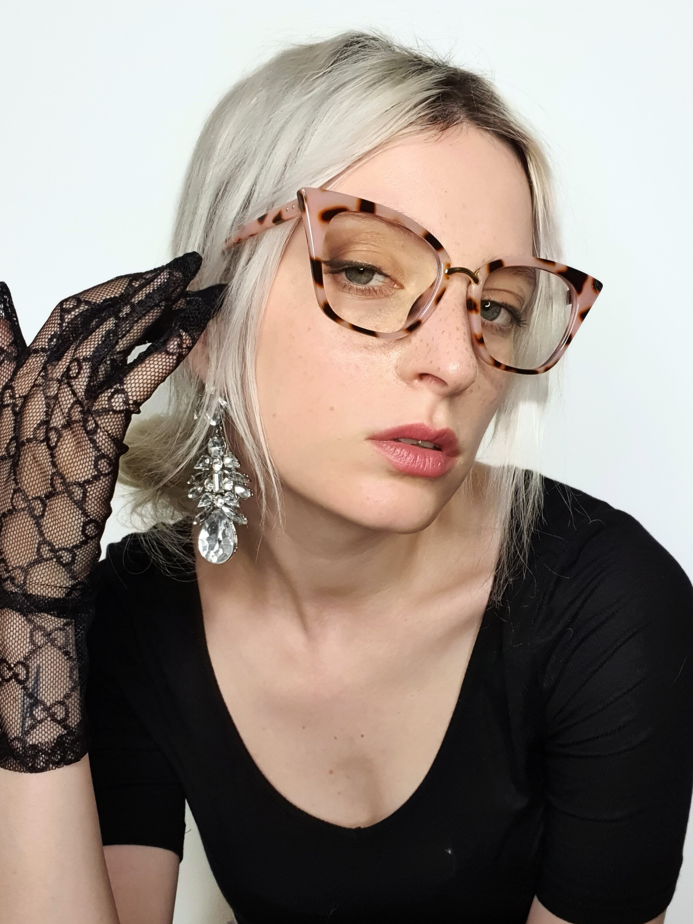 LADYBOSS ETHEREALS - Pink Leopard - LadyBoss Glasses