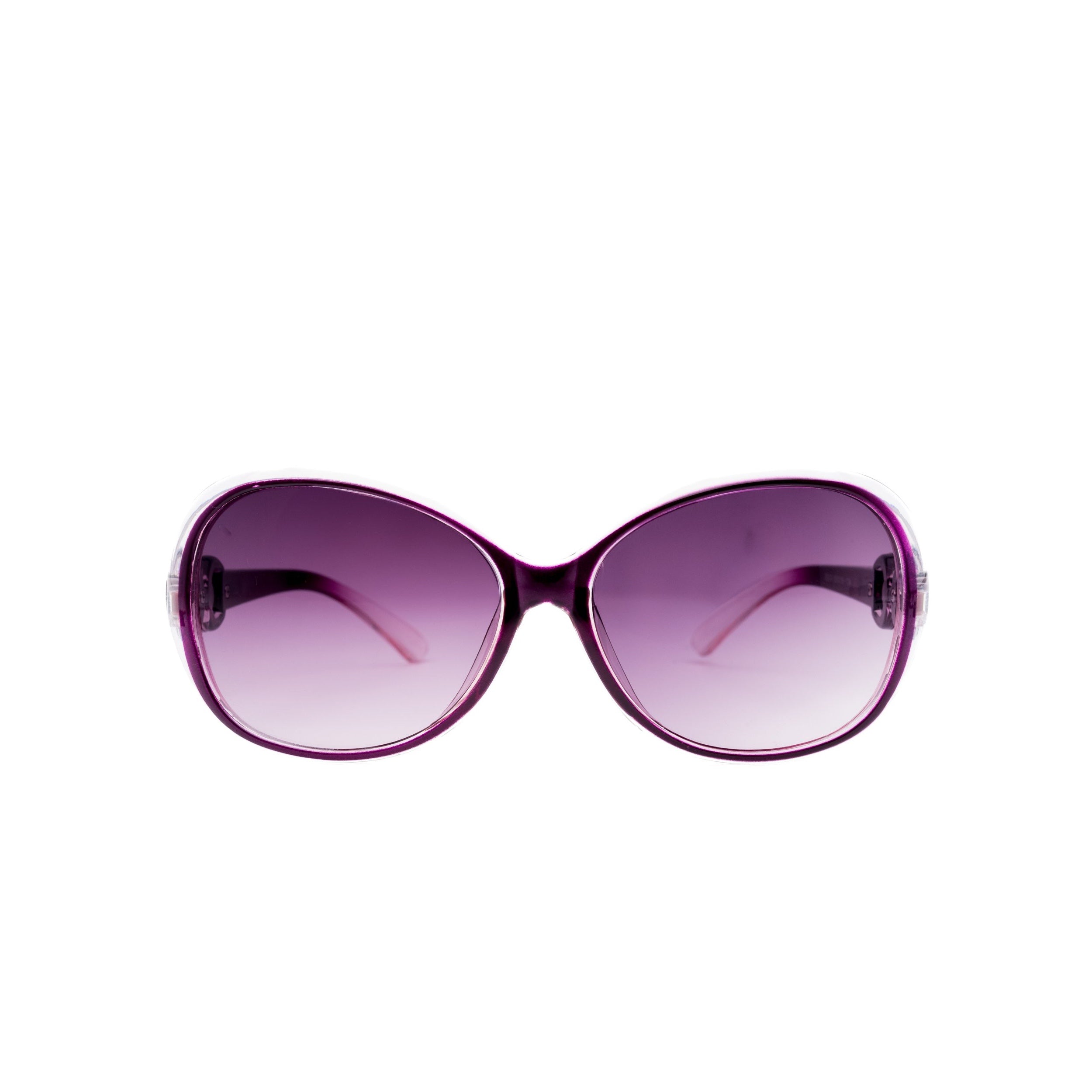 LadyBoss Spectacles sunglasses in Violet, front view #frame color_violet