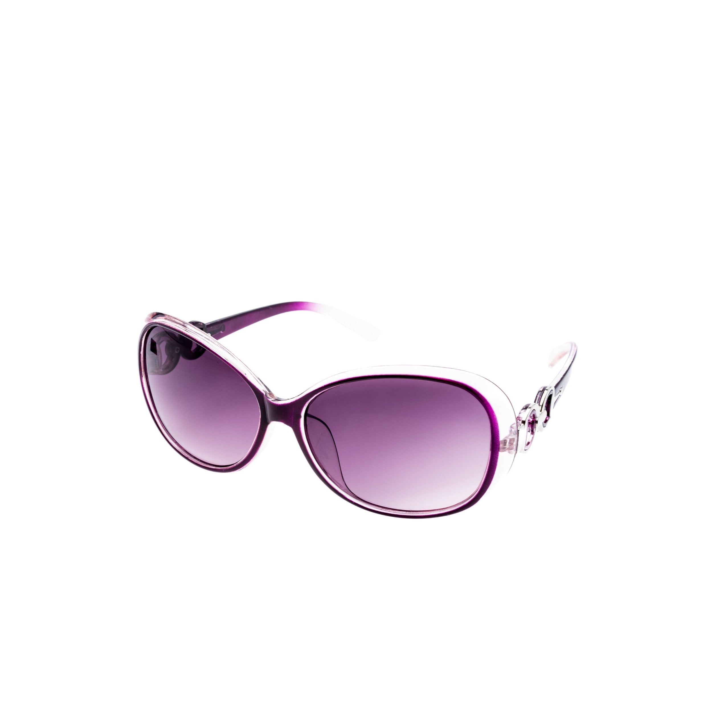 LadyBoss Spectacles sunglasses in Violet, angled view #frame color_violet