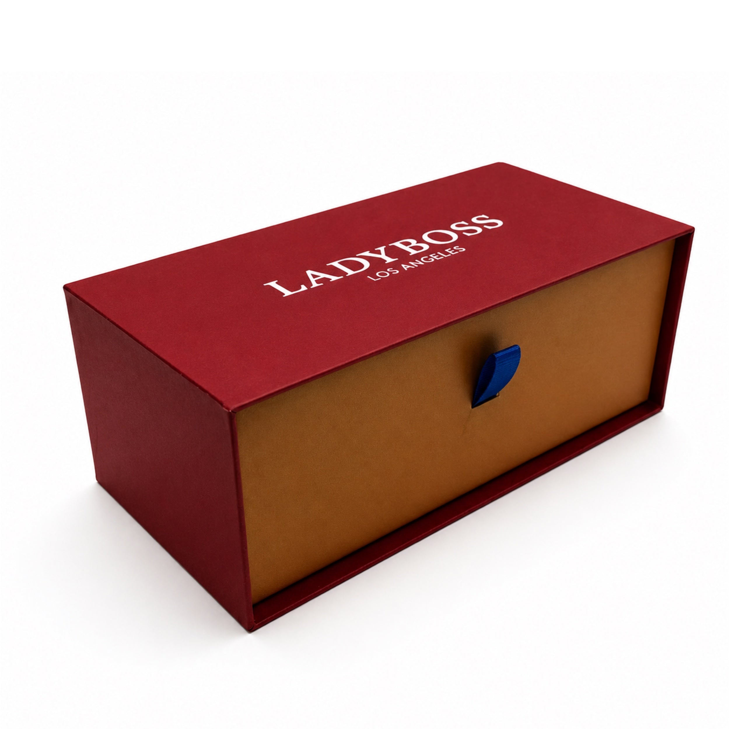 LadyBoss Luxe Kit eyewear case and cleaning set