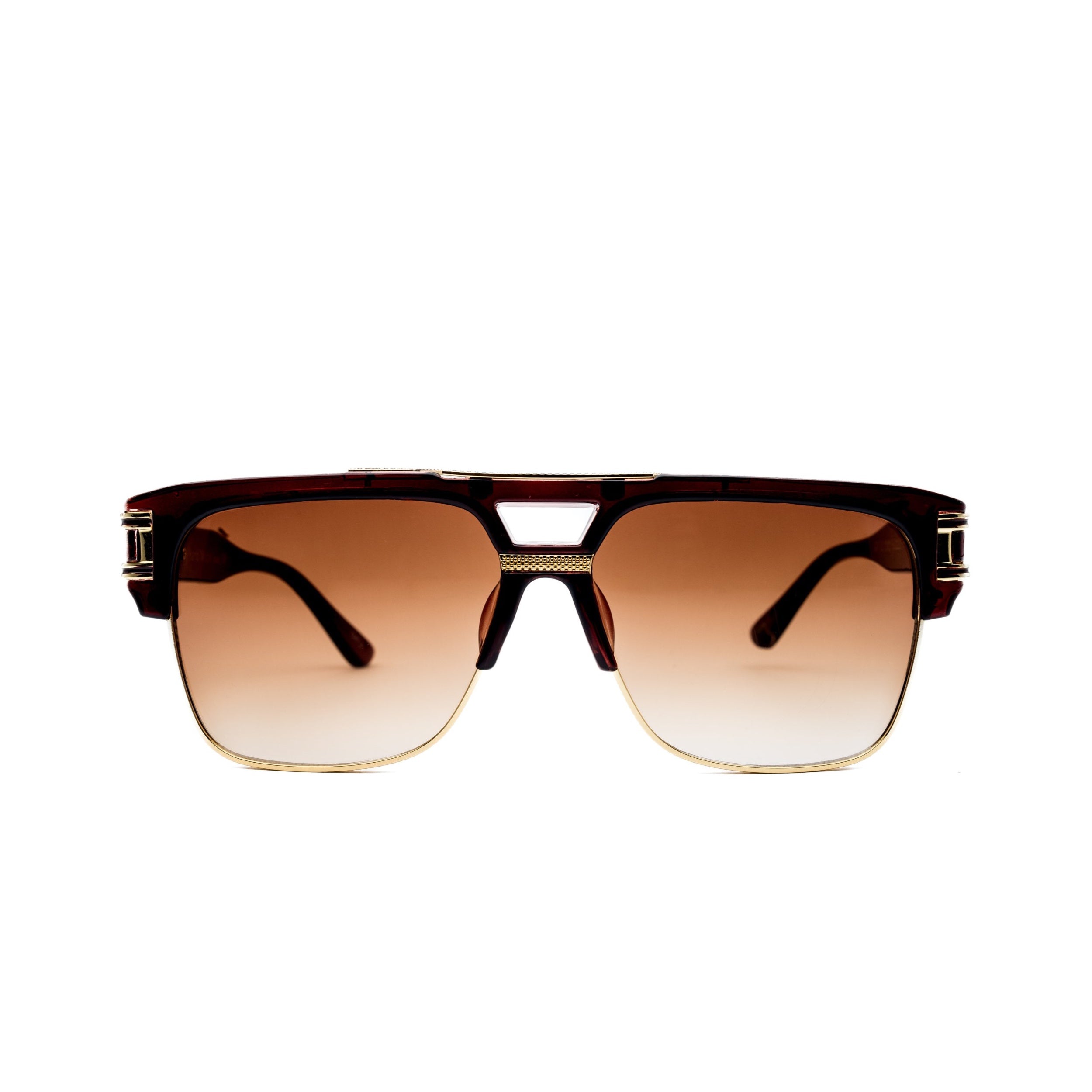 LadyBoss Capitals sunglasses in Burgundy, front view #frame color_burgundy