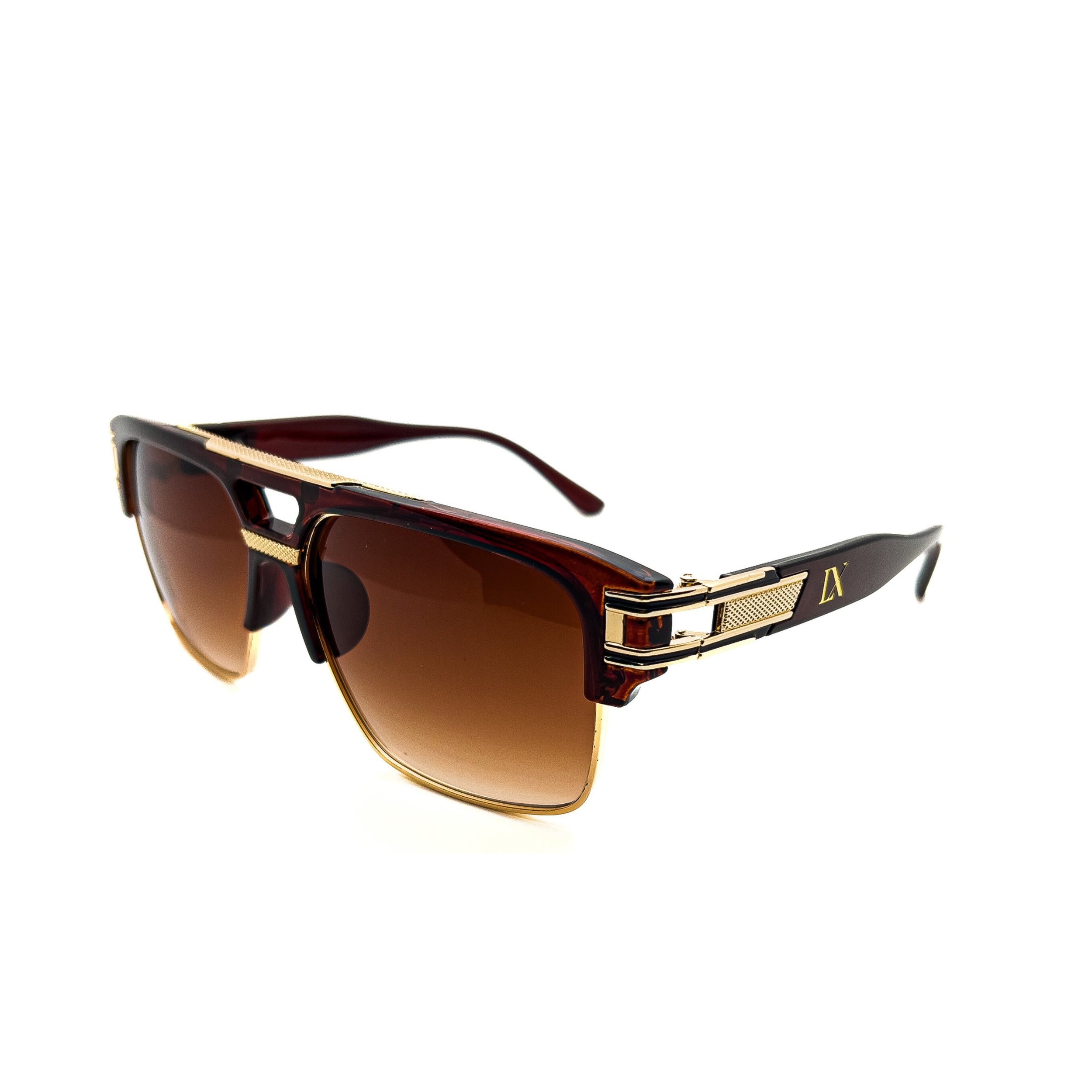 LadyBoss Capitals sunglasses in Burgundy, angled view #frame color_burgundy
