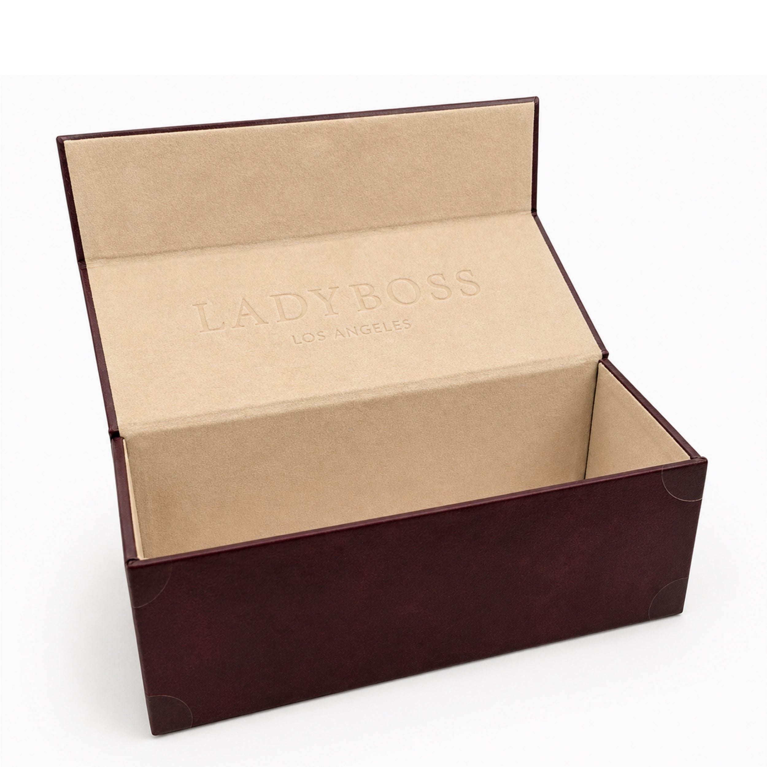 LadyBoss Luxe Kit eyewear case and cleaning set
