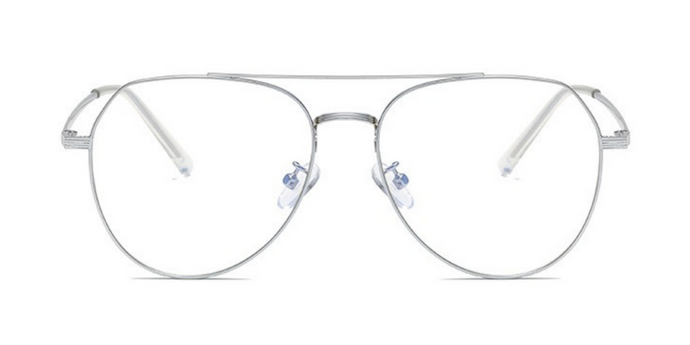 Retro blue light glasses for women