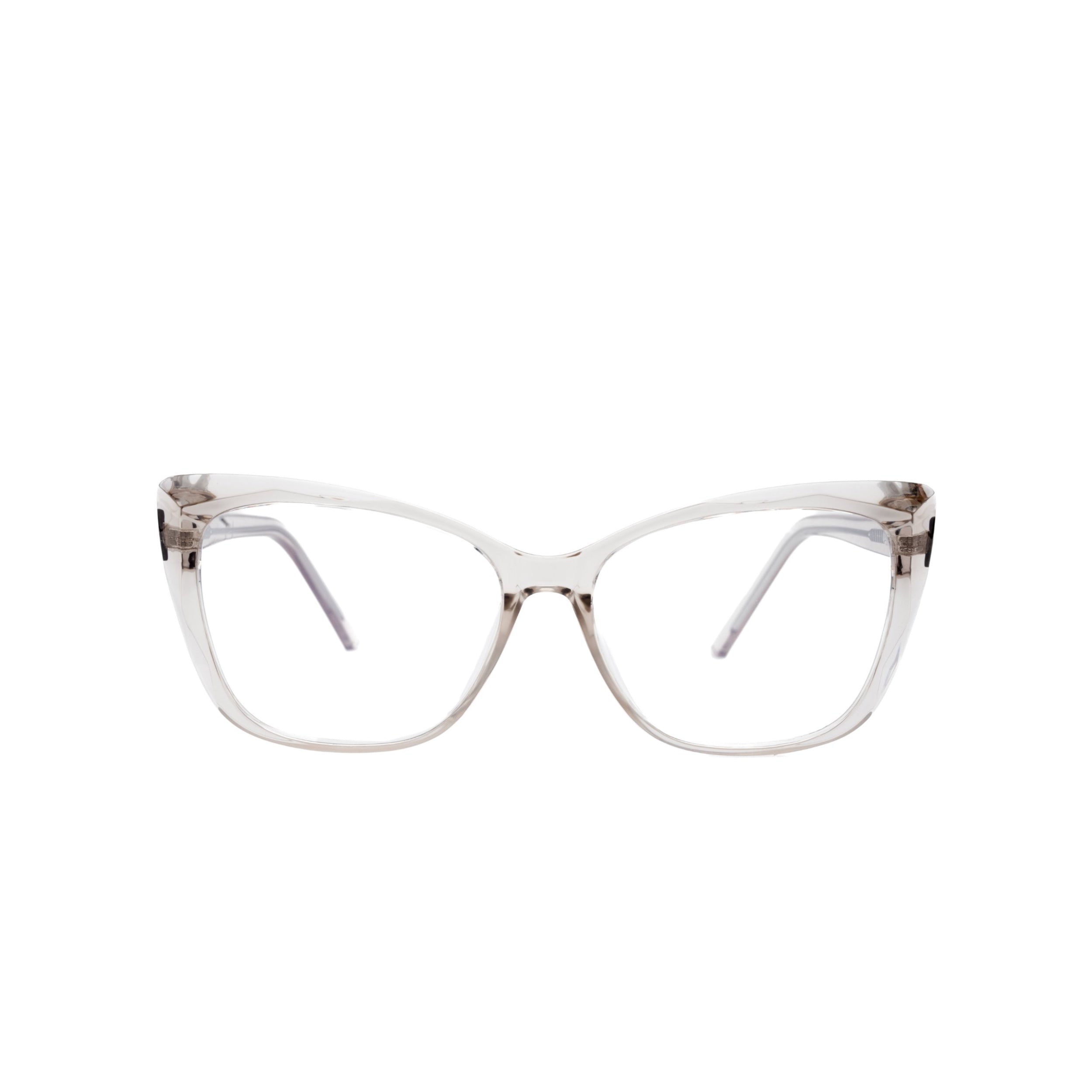 LadyBoss Alloras eyeglasses in Light Pink, front view #frame color_light pink