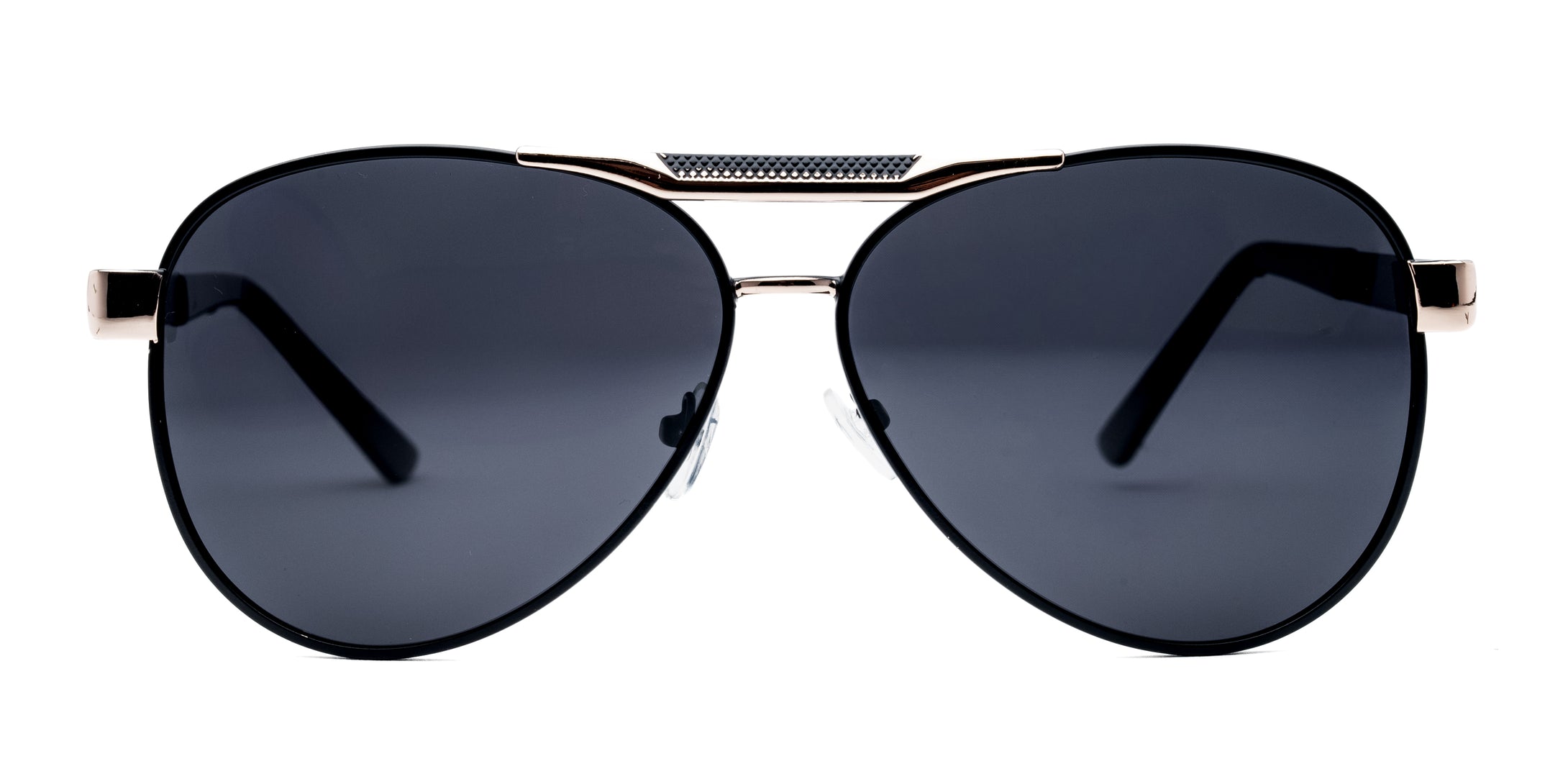 LUXURIANT™ SUNGLASSES - CLASSICS (Black & Gold) - LadyBoss Glasses