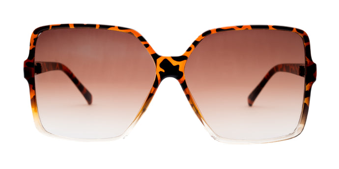 LADYBOSS SUNGLASSES - GLAMOURS (Leopard) - LadyBoss Glasses