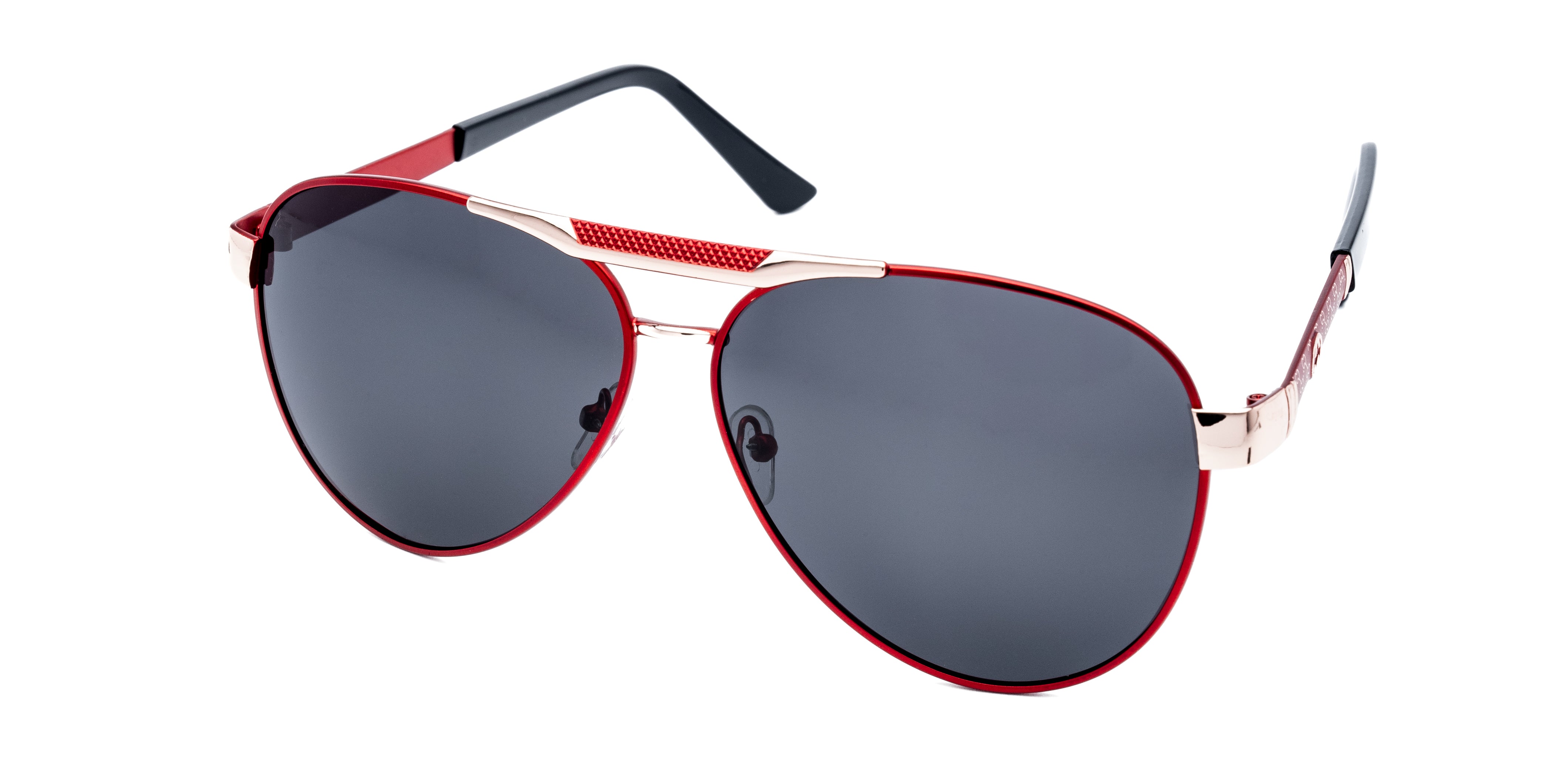 LUXURIANT™ SUNGLASSES - CLASSICS (Black & Red) - LadyBoss Glasses