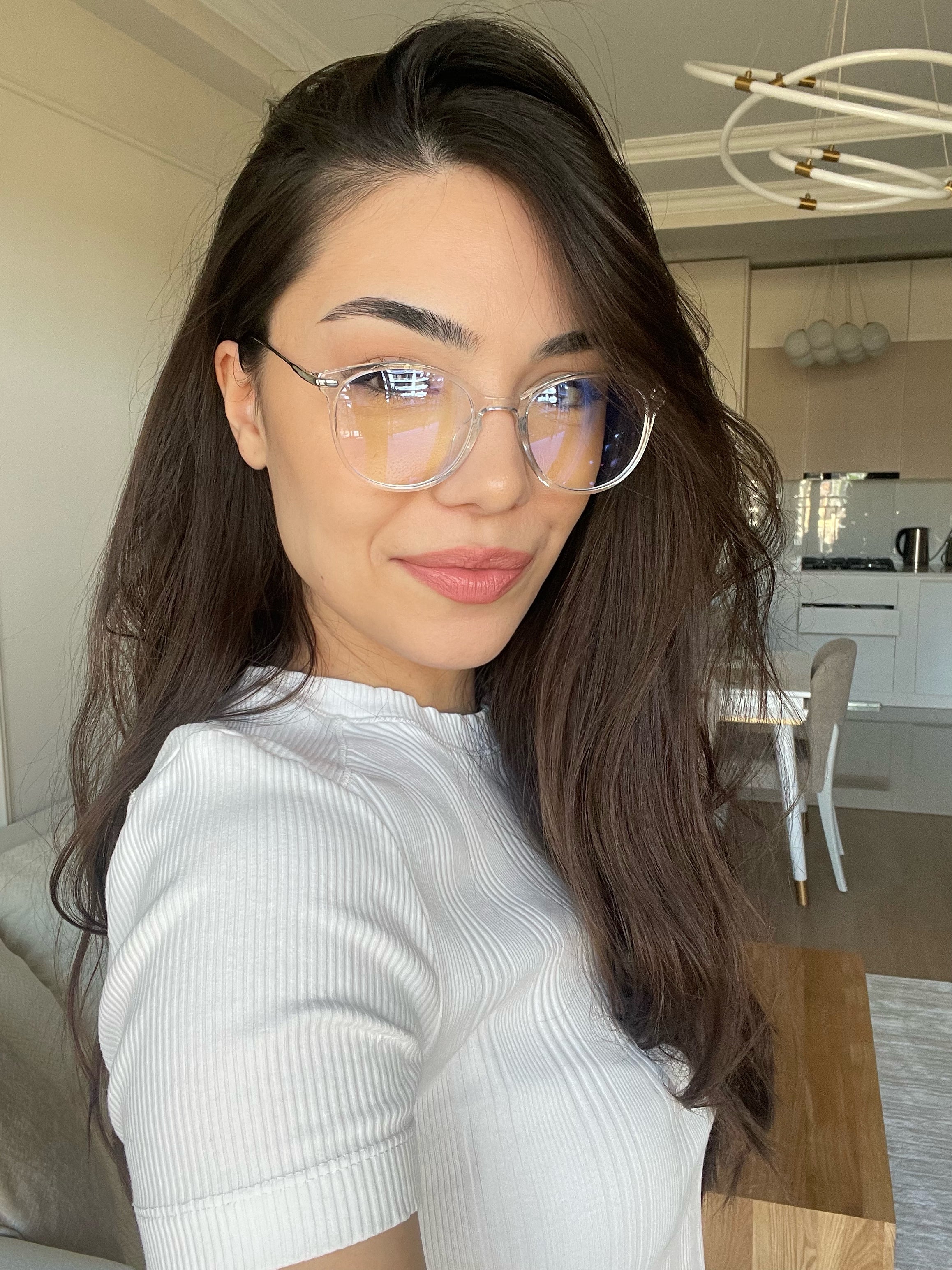LADYBOSS ICONS - Clear & Silver - LadyBoss Glasses