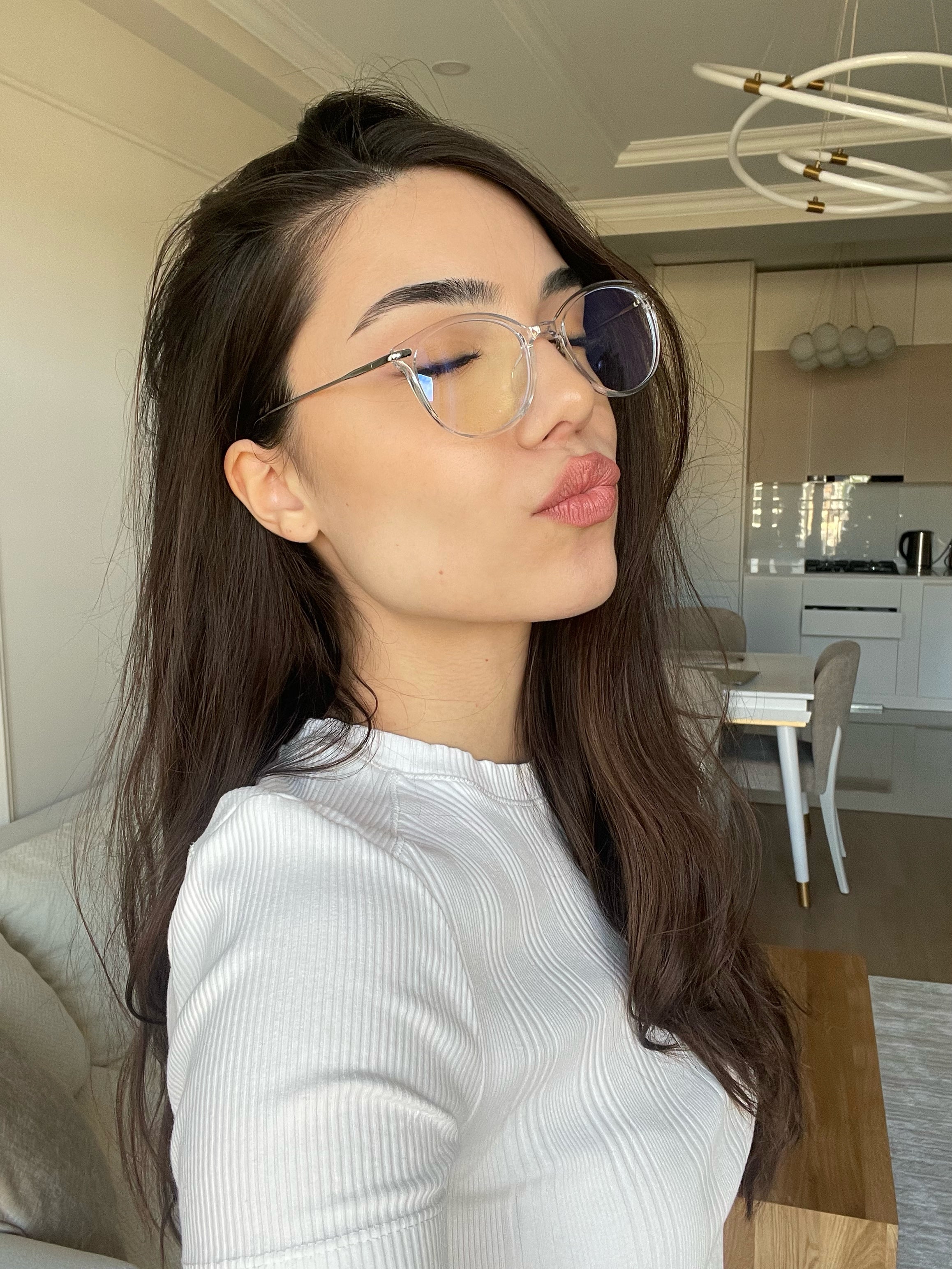LADYBOSS ICONS - Clear & Silver - LadyBoss Glasses
