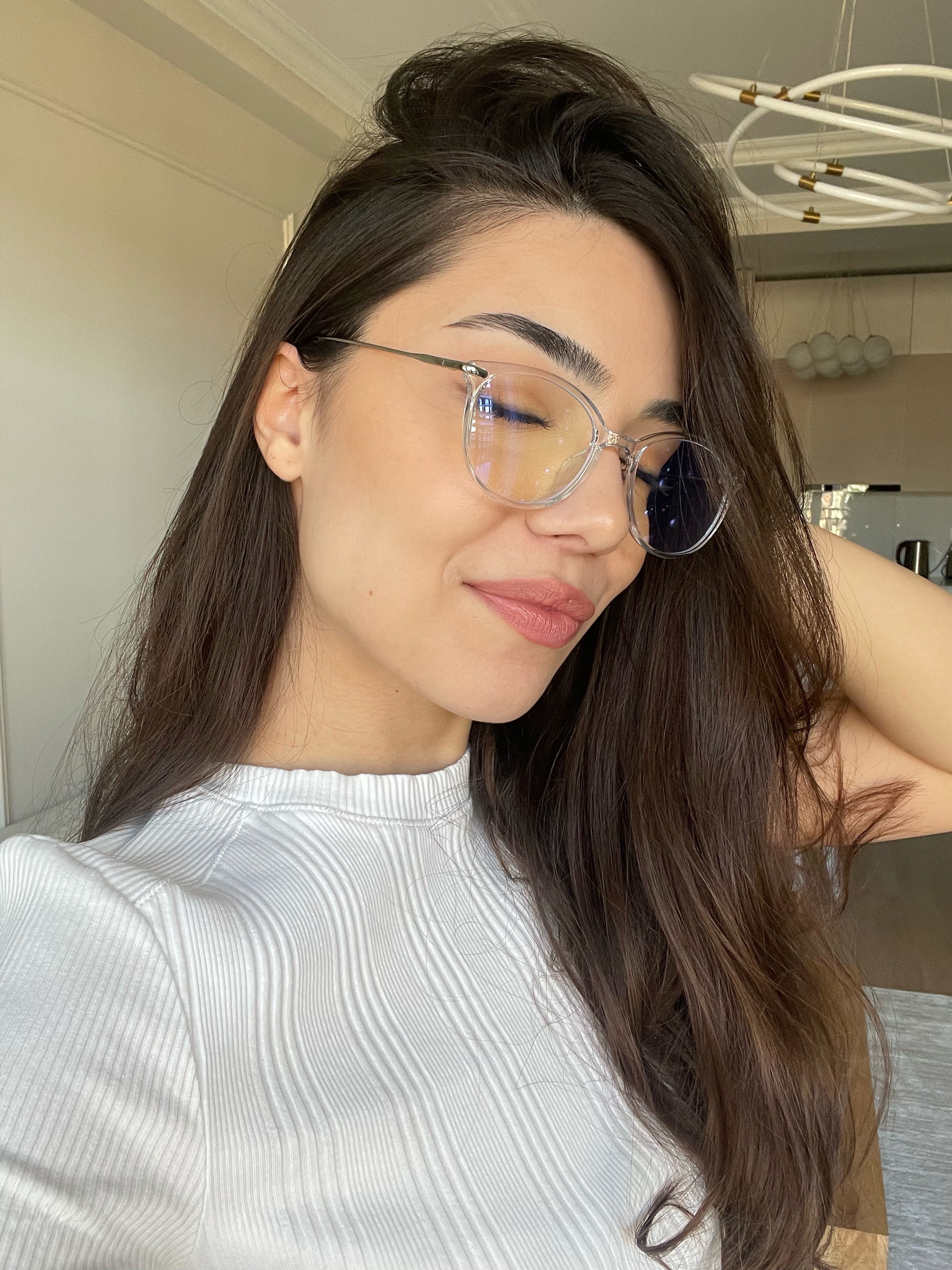 LADYBOSS ICONS - Clear & Silver - LadyBoss Glasses