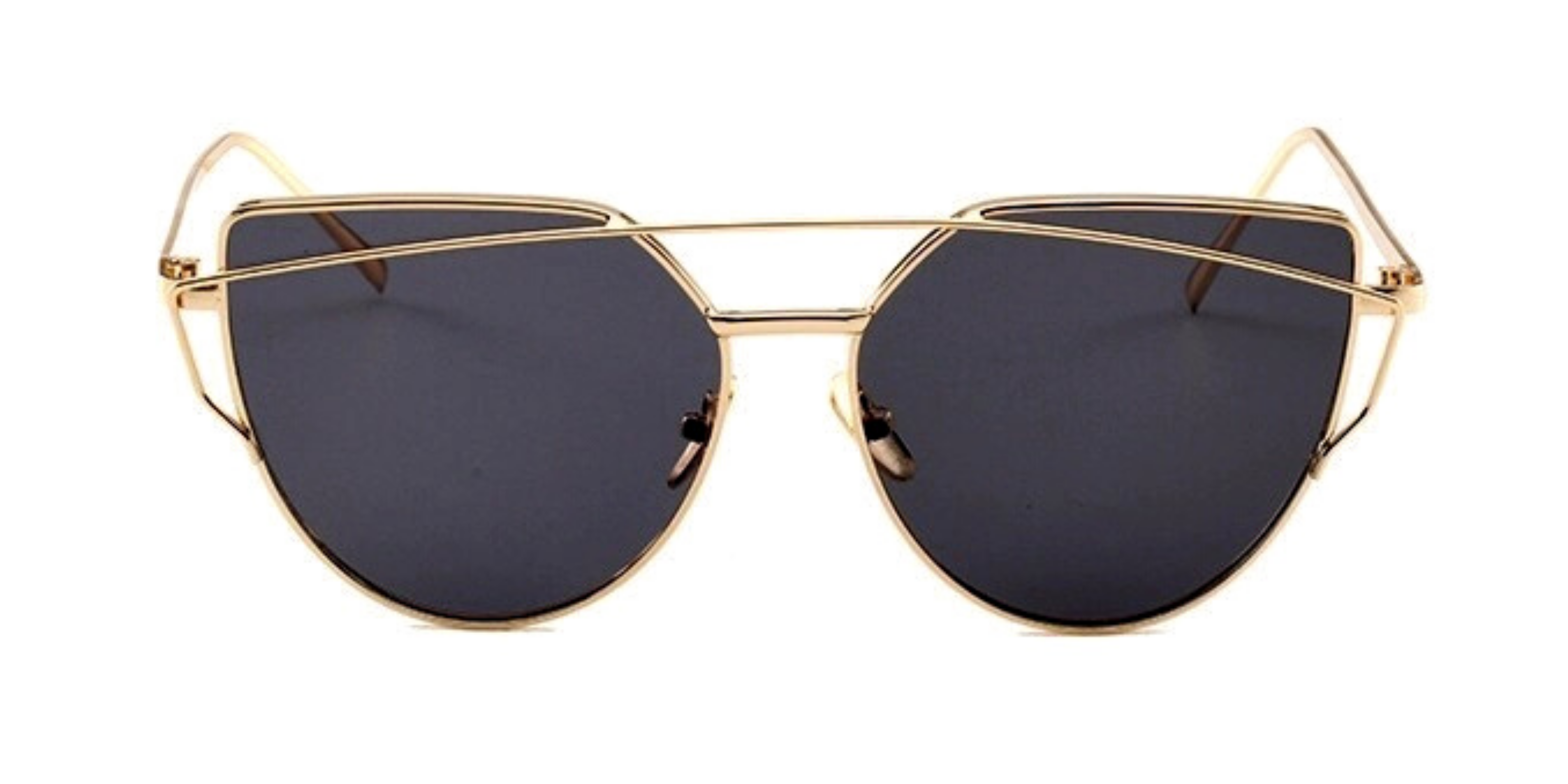 LADYBOSS SUNGLASSES - GOLDENS (Black & Gold) - LadyBoss Glasses