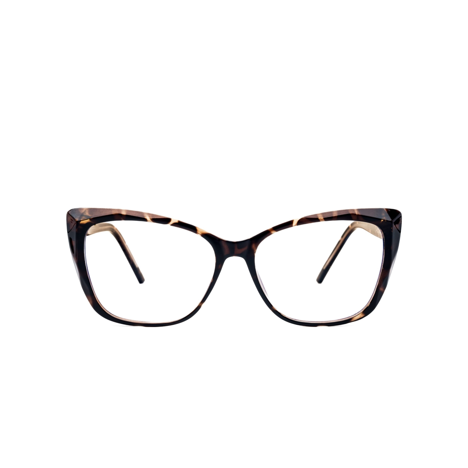 LadyBoss Alloras eyeglasses in Tortoise, front view #frame color_tortoise