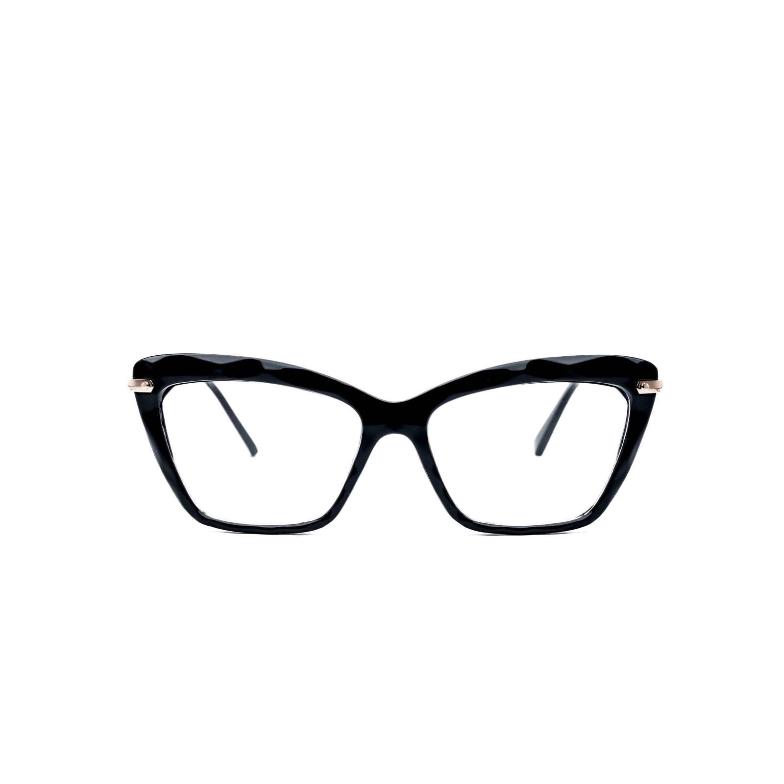 LadyBoss Savants eyeglasses in Crystal Clear, front view #frame color_crystal clear