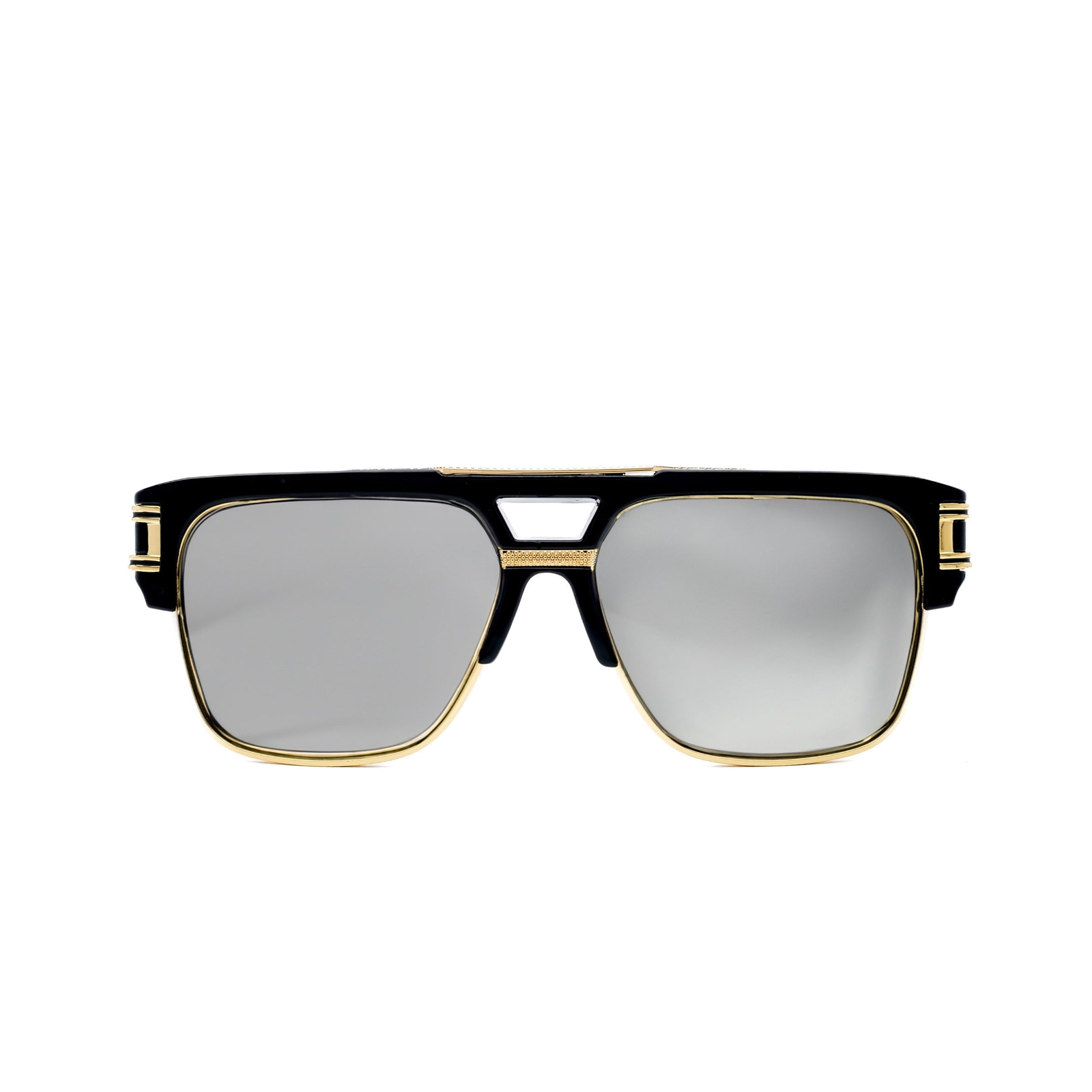 LadyBoss Capitals sunglasses in Faded Black, front view #frame color_faded black