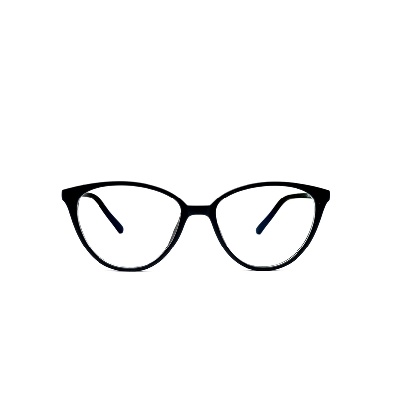 LadyBoss Bombshells eyeglasses in Black, front view