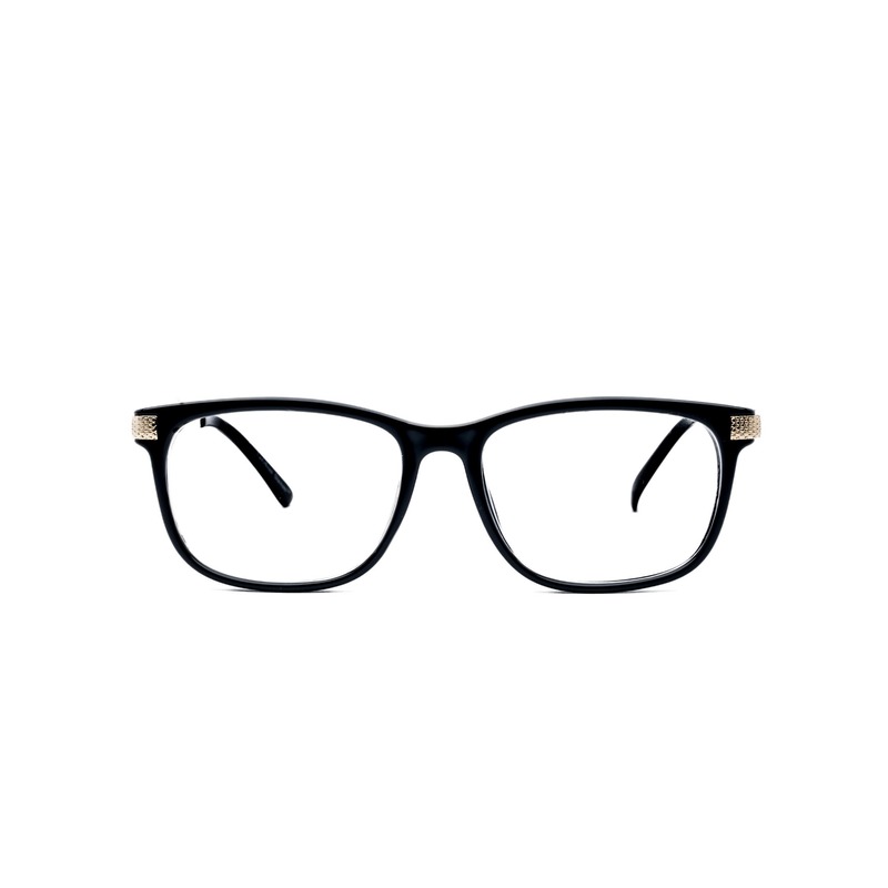 LadyBoss Dimensions eyeglasses in Black, front view