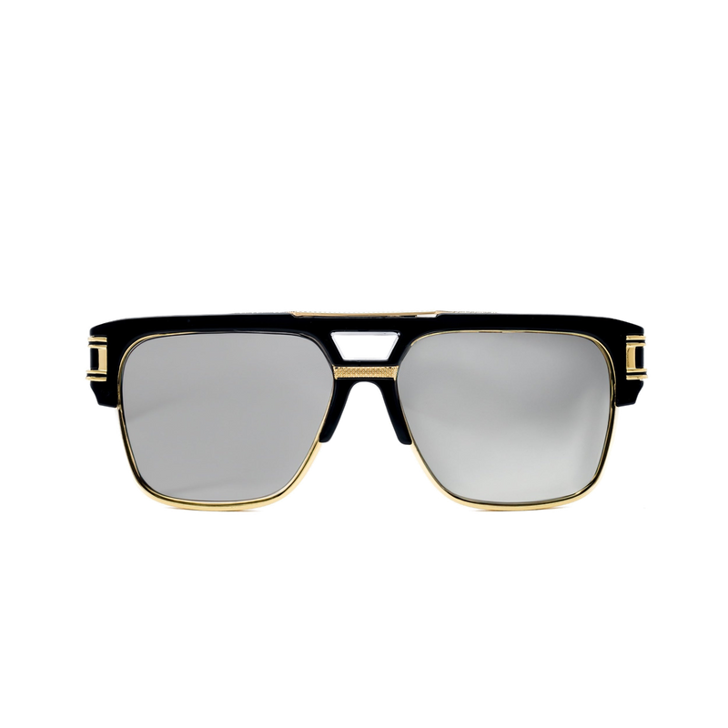 LadyBoss Capitals sunglasses in Mirrored Black, front view